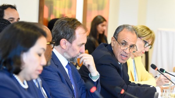 وزير الخارجية يطالب بإنهاء الظلم التاريخي لأفريقيا وإصلاح مجلس الأمن