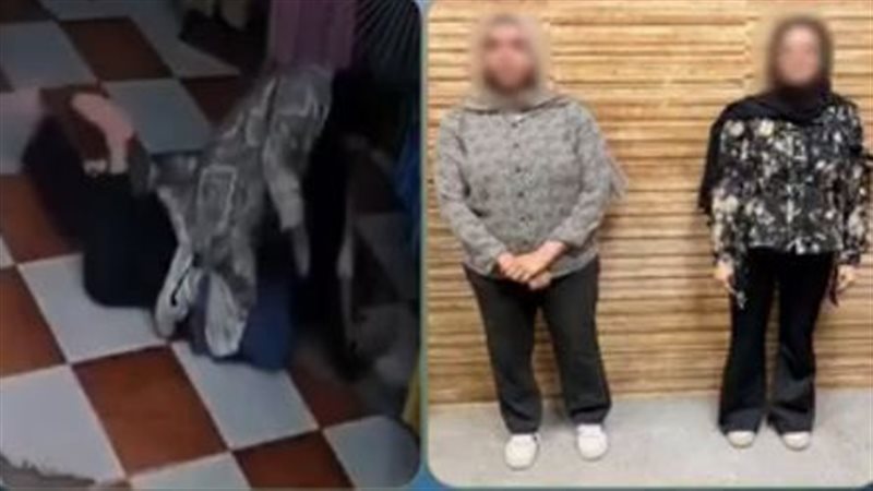 خلافات عائلية تشعل مشاجرة بين سيدتين داخل محل ملابس بالفيوم
