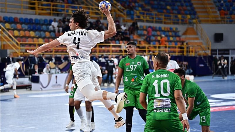 الزمالك يكتسح منتدى درب السلطان المغربي 42-17 في مونديال الأندية لكرة اليد