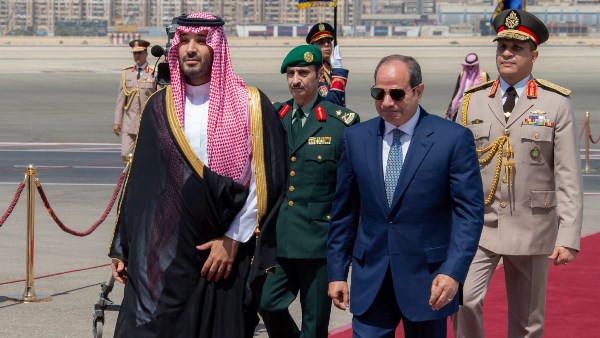 الرئيس السيسي وبن سلمان: أمن الخليج جزء من الأمن القومي المصري