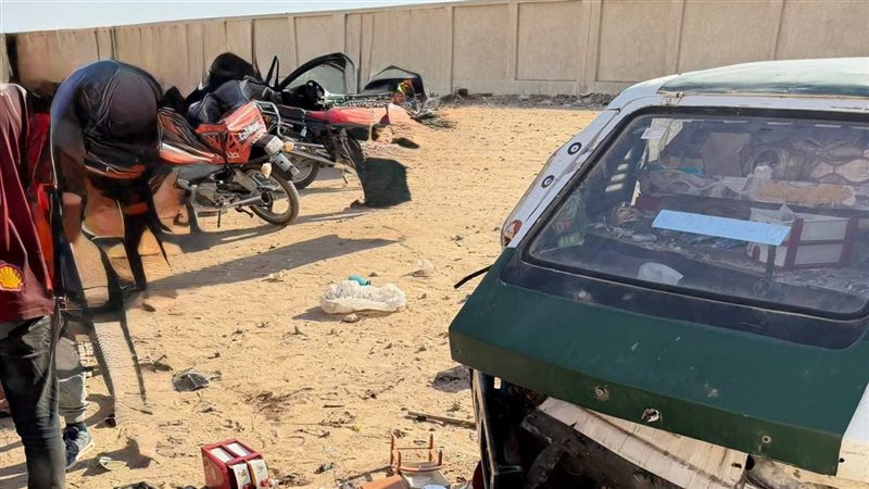 المتهمان بدهس فتاة الشاي بحدائق الأهرام يصلان جلسة محاكمتهما
