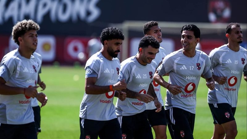 استشفاء وتدريبات بالكرة، كواليس أول مران للأهلي استعدادا لمواجهة الزمالك (فيديو)