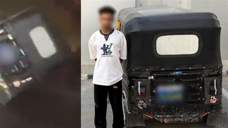 اللهو والاستعراض بـ«توك توك» ينتهي بضبط سائقه في القاهرة