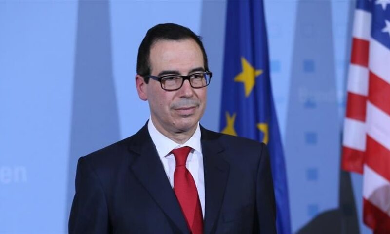 وزير الخزانة الأمريكية : سنخنق الاقتصاد الإيراني ونقطع شرايين تمويله