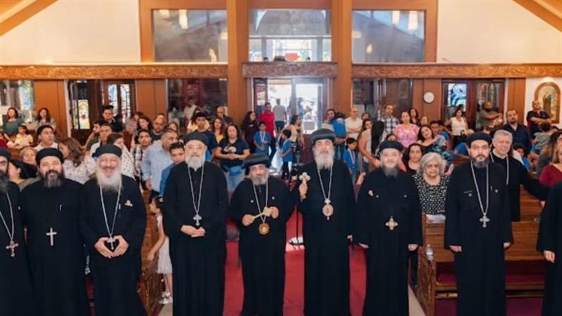 مهرجان الكرازة في كاليفورنيا يحتفل برأس السنة القبطية، ويكرم المشاركين ورسامة 12 شماسا