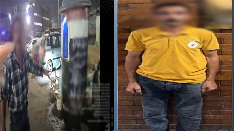 مشادة داخل ساحة انتظار سيارات تنتهي بسقوط منادي الركنة بالقاهرة