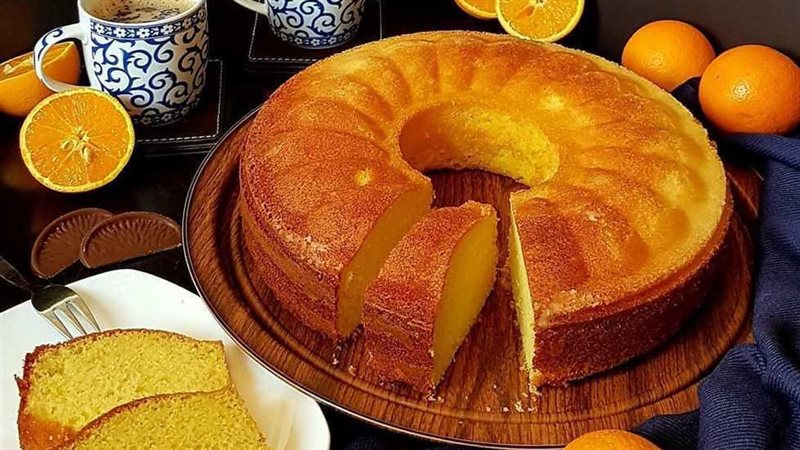 طريقة عمل كيكة البرتقال بخطوات بسيطة ونتيجة مبهرة