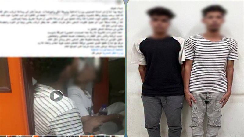 فيديو يشعل السوشيال ميديا، ضبط شخصين بعد اتهامهما بتعاطي المخدرات على متن قطار بأسيوط