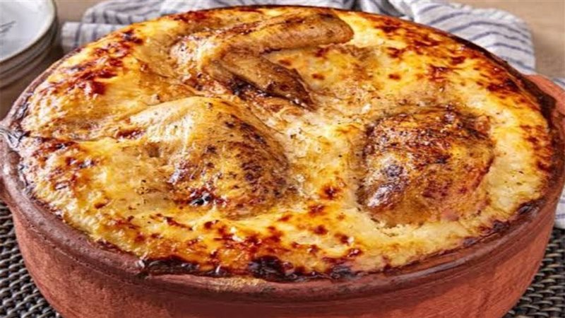 طريقة عمل الأرز المعمر بالفراخ في الفرن