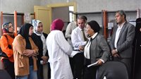 نائب وزير الصحة تتفقد منطقة بدر الطبية لمتابعة تطوير الخدمات الصحية