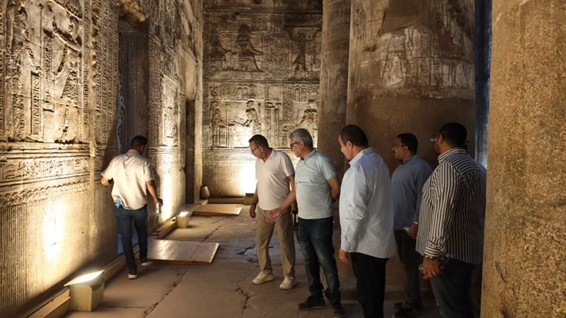 استكمال أعمال رفع أحجار الصرح الأول بالرامسيوم أكتوبر المقبل