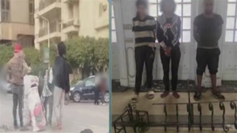 مقطع فيديو يقود إلى ضبط 3 متهمين بسرقة حديد أعمدة الإنارة بالدقي