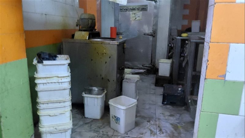 ضبط مصنع آيس كريم يستخدم مواد غير مصرح بها في المنيا