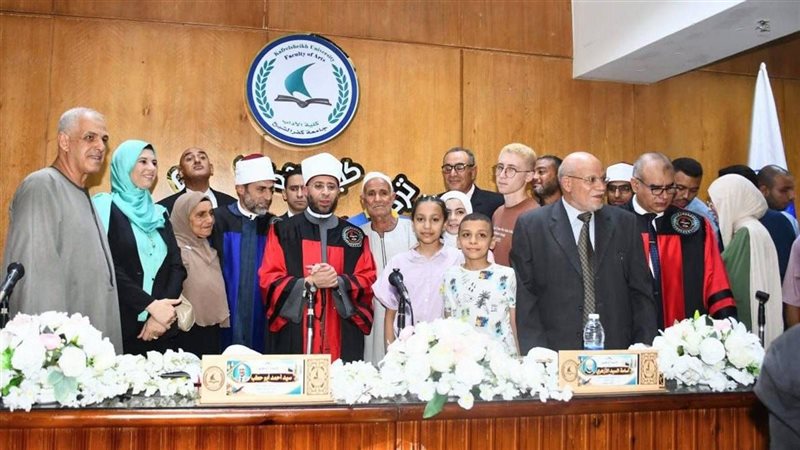 وزير الأوقاف يشارك في مناقشة رسالة دكتوراه بجامعة كفر الشيخ