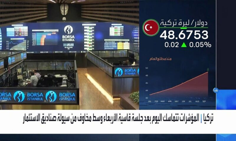 الأسهم التركية تتماسك اليوم بعد جلسة قاسية أمس