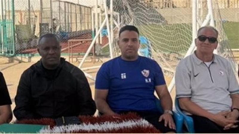 الجهاز الفني لمنتخب مصر مواليد 2010 يتابع مباريات دوري الجمهورية