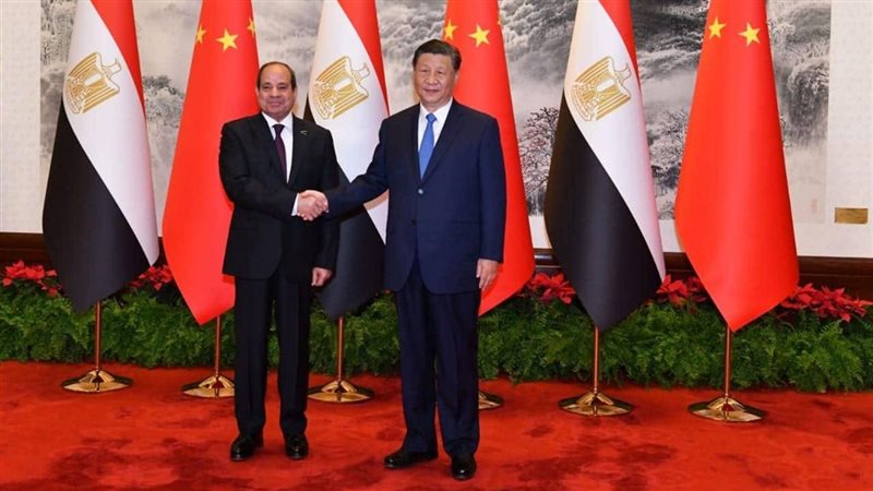 السيسي و”شي” يبحثان اليوم تعزيز الشراكة الاستراتيجية المصرية الصينية
