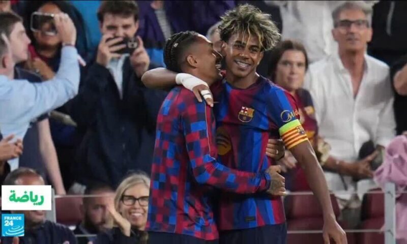 فوز كاسح لبرشلونة بخماسية في افتتاح دوري أبطال أوروبا