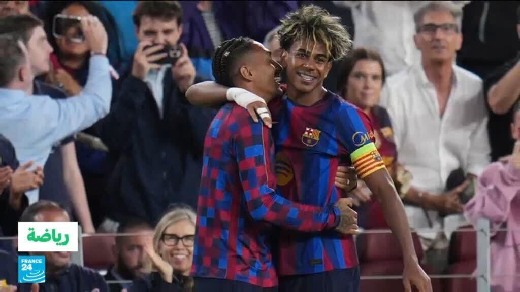 فوز كاسح لبرشلونة بخماسية في افتتاح دوري أبطال أوروبا