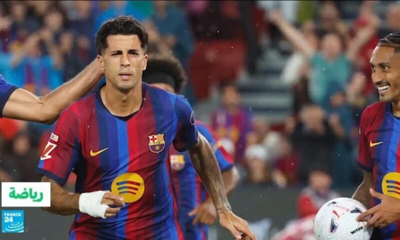 الدوري الإسباني: برشلونة يسحق راسينج سانتاندير 7-2 واستعراض هجومي لأتلتيكو