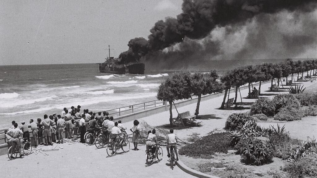 “ألتالينا”… حين يطفو حطام سفينة يعود لـ1948 في حملة الانتخابات الإسرائيلية