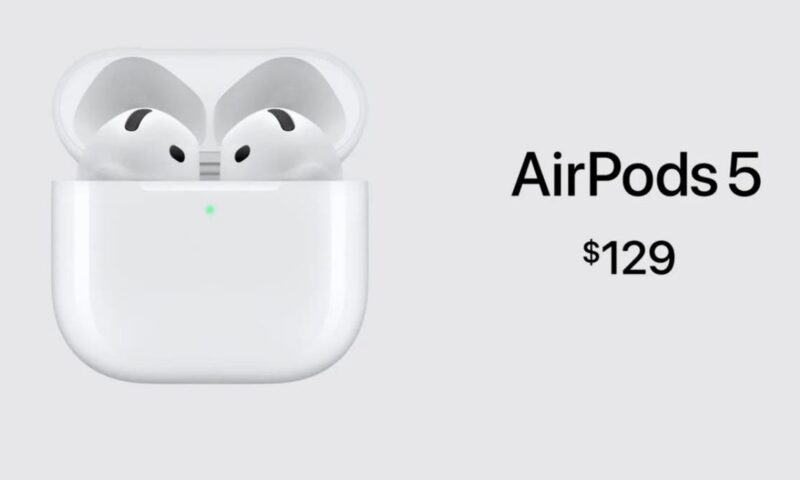 مؤتمر أبل 2026.. سعر ومواصفات AirPods 5