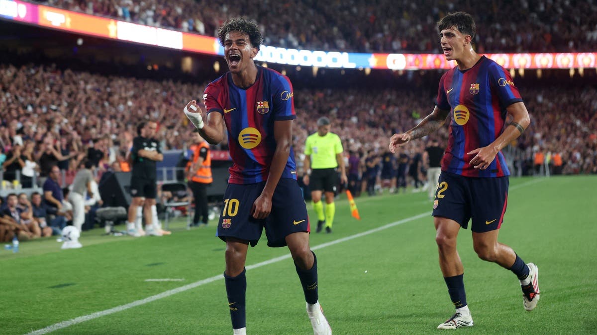 برشلونة يكتسح رايو فايكانو بخماسية بمشاركة حمزة عبدالكريم