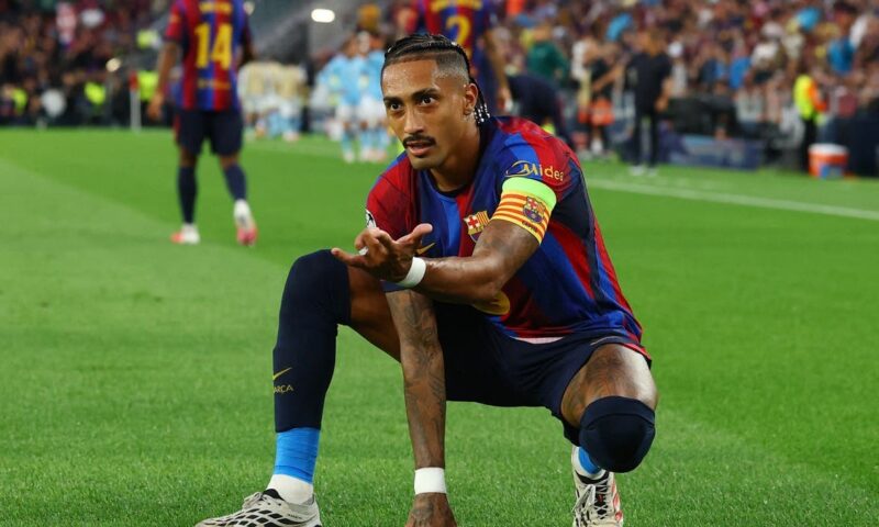 رافينيا ينوي إنهاء مسيرته مع برشلونة بعد البداية القوية