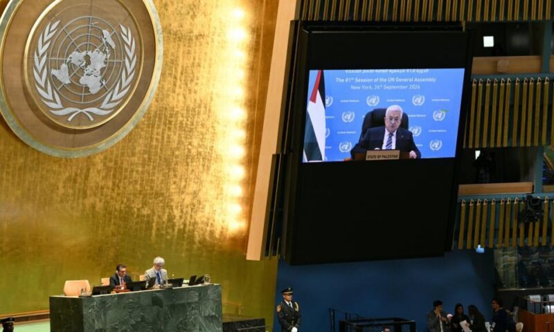 الرئيس الفلسطيني يندد بالسياسات الإسرائيلية المهددة لـ”حياة ووجود الشعب الفلسطيني”