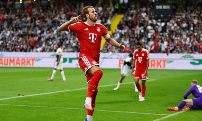 هاري كين ينقذ بايرن من “مطب” الصاعد إلفيرسبيرغ