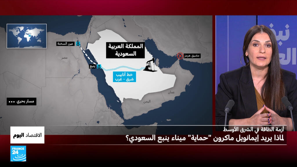 ينبع تحت تهديد الحوثيين.. لماذا يتحرك ماكرون عسكريا لـ”حماية” الميناء السعودي؟