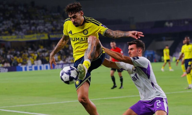 النصر يخسر برباعية أمام العين في دوري أبطال آسيا للنخبة