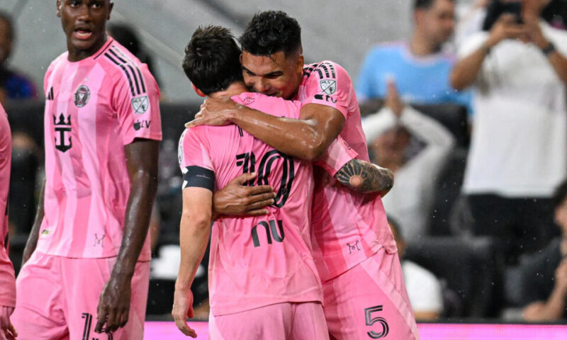 ميسي يتألق في أول مباراة بعد الاعتزال الدولي ويصنع التعادل لإنتر ميامي أمام أتلانتا
