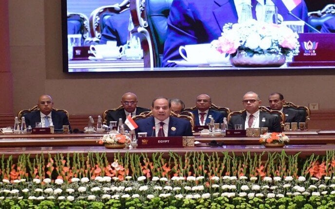 المتحدث الرئاسي يوثق رحلة السيسي إلى نيودلهي ومشاركته في قمة بريكس الثامنة عشرة| فيديو