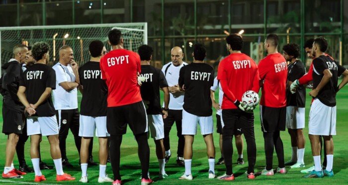 منتخب مصر يختتم تدريباته استعدادًا لمواجهة أنجولا في تصفيات أمم إفريقيا