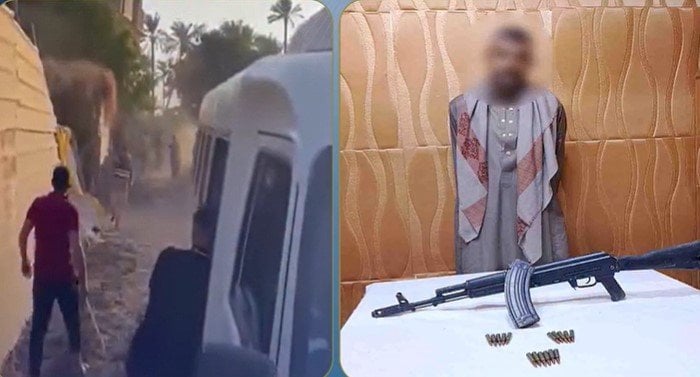 خلاف على أرض.. ضبط المتهم بإطلاق أعيرة نارية على 3 أشخاص بالجيزة