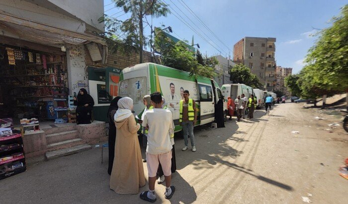 مياة القليوبية تطلق قافلة طبية مجانيّة بمركز شباب كفر مناقر