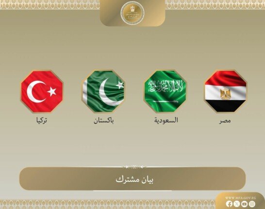تفاصيل البيان الختامي للاجتماع التشاوري لوزراء خارجية مصر والسعودية وتركيا وباكستان