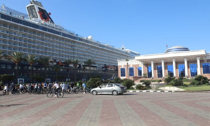 ميناء الإسكندرية يستقبل السفينة السياحية «MEIN SCHIFF 5» و على متنها 3502 راكب