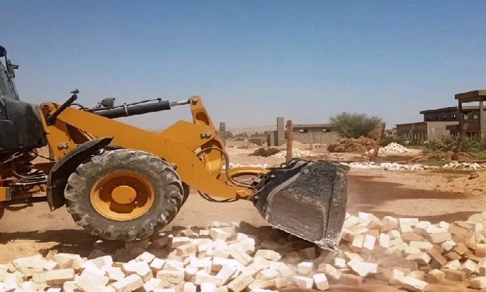 ضمن الموجة الـ30.. .إزالة 47 تعديًا واسترداد 15.5 ألف متر بأسوان