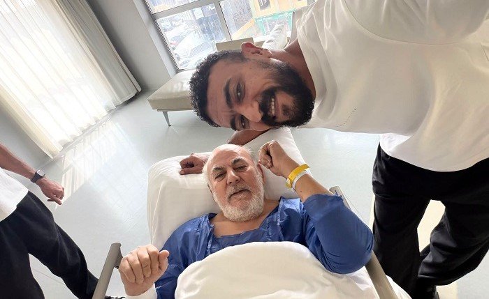 «وحش الوحوش».. أحمد العوضي يعلن تعرض والده لوعكة صحية مفاجئة