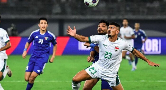 موعد مباراة العراق والكويت والقنوات الناقلة في خليجي 27