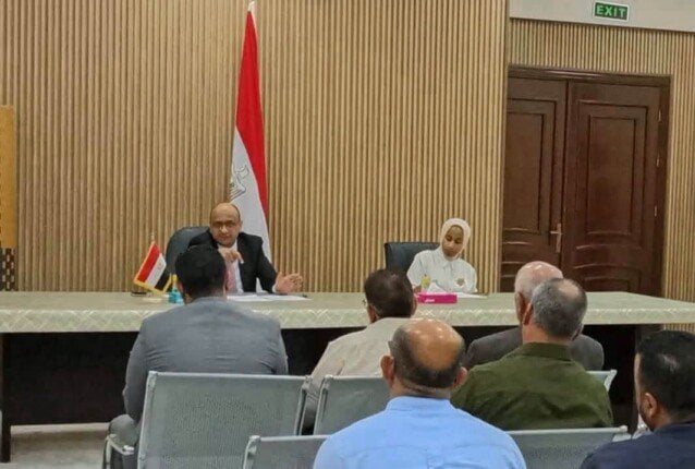 القنصل المصري في العقبة يلتقي عددا من أبناء الجالية المصرية