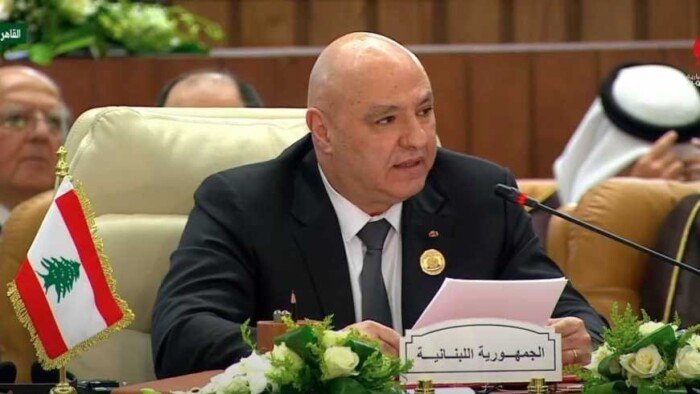 الرئيس اللبناني يدعو الاتحاد الأوروبي للمشاركة في إعادة إعمار لبنان