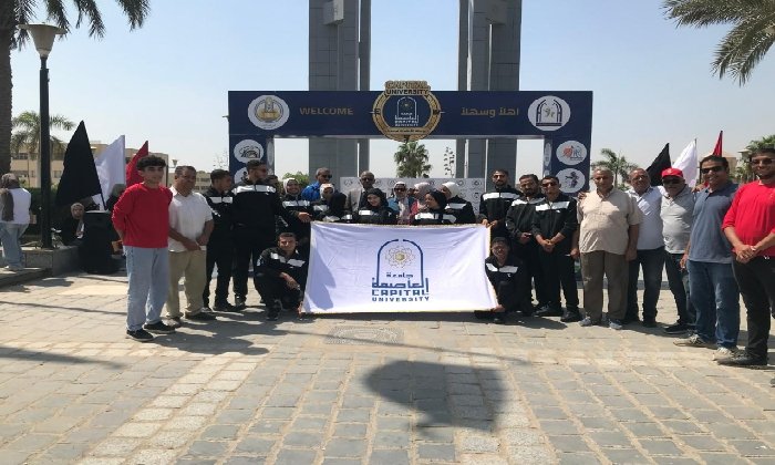 جامعة العاصمة تشارك ببعثة تضم 140 طالبًا في أسبوع شباب الجامعات الرابع عشر بجامعة المنيا