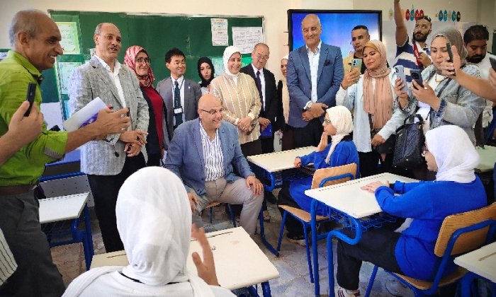 مع انطلاق العام الدراسي الجديد.. محافظ الإسكندرية يفتتح المدرسة المصرية اليابانية 2 بمنتزه أول