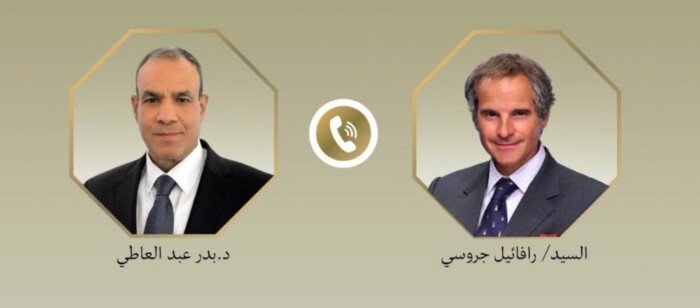 عبد العاطي وجروسي يبحثان تعزيز التعاون ومستجدات الملف النووي الإيراني