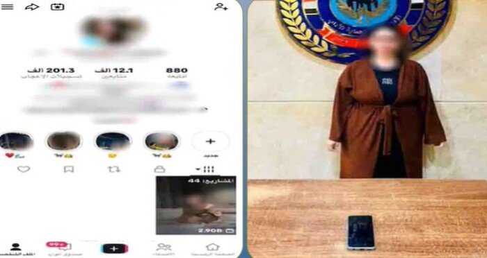 نشرت فيديوهات خادشة للحياء.. القبض على صانعة محتوى في الجيزة