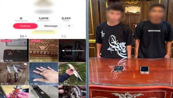 القبض على طالبين أدارا صفحة لبيع الأسلحة البيضاء بمقابل مادي