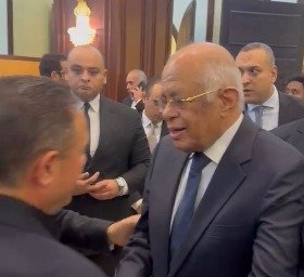 الدكتور علي عبد العال يقدم واجب العزاء في وفاة المستشار أحمد الزند